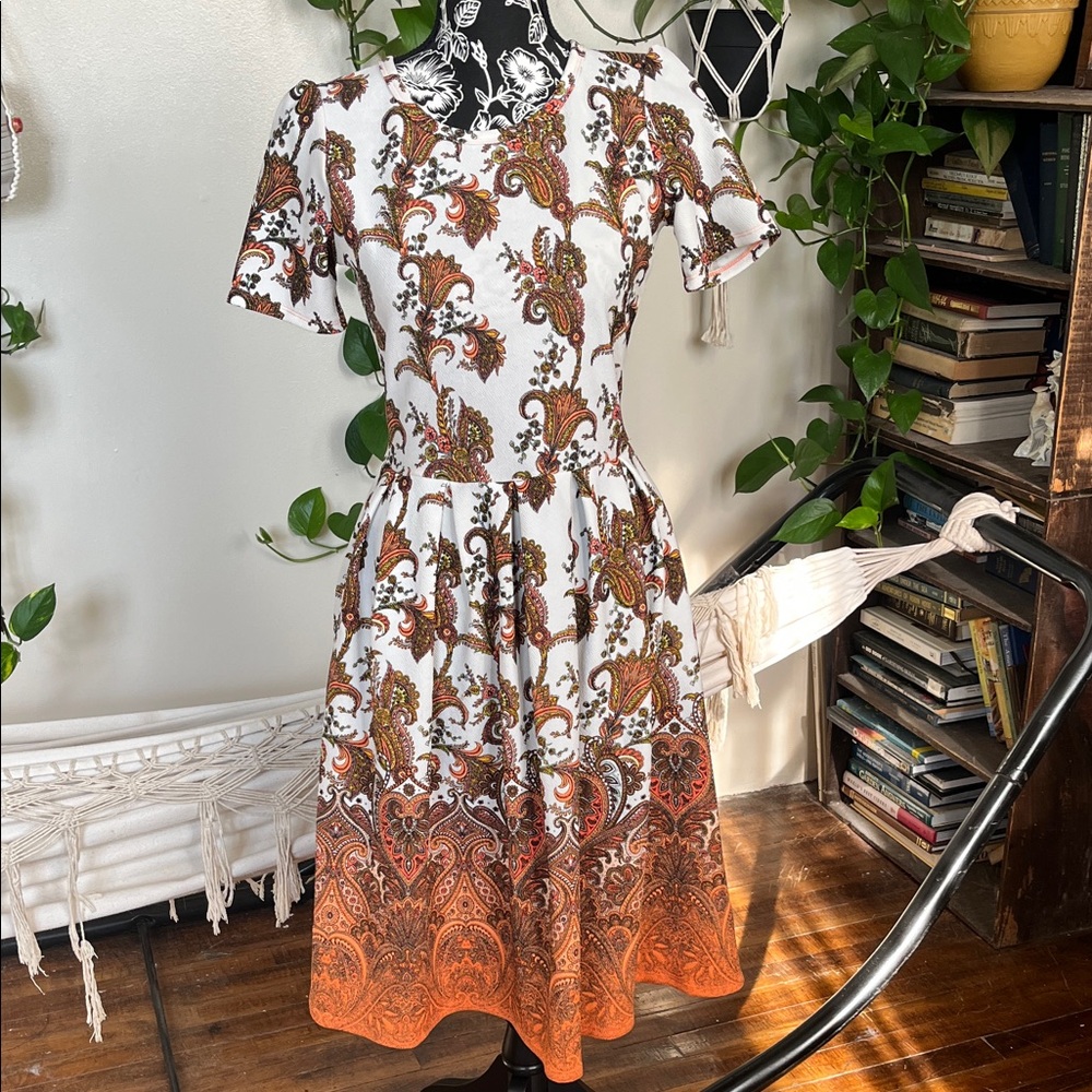 LuLaRoe Paisley dress